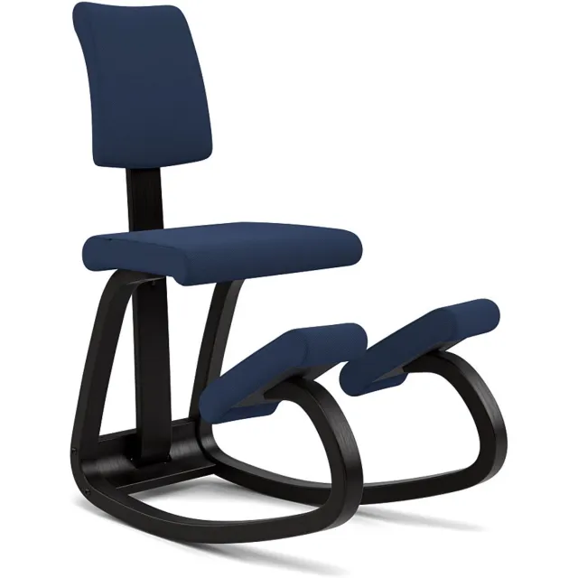 Varier Variable Plus balansstoel Blauw/Zwart Tonal