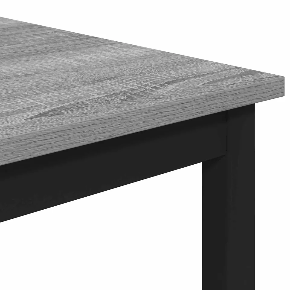 vidaXL Barkruk Grijs Sonoma 40 x 32 x 74 cm Bewerkt hout, foto 4