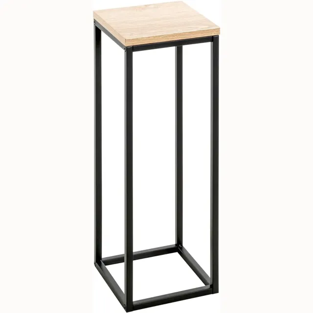 Haku Möbel Bloemenstandaard Eikenhout Zwart - Modern Design