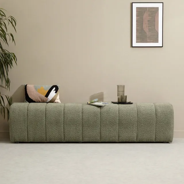Studio LIVIT Kyo eetkamerbank olijfgroen, foto 2
