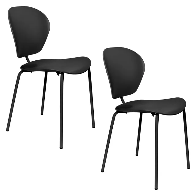 Zuiver eetkamerstoel zwart Pirate Black