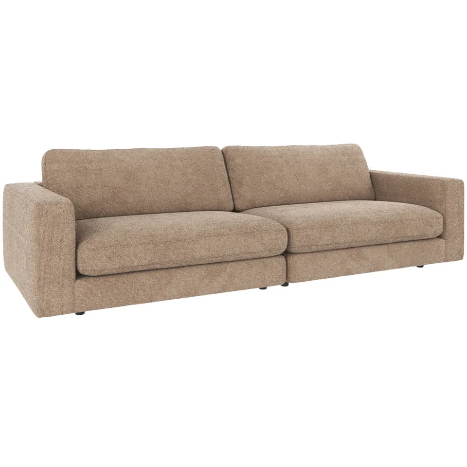 Rowico Home Duncan modulaire gestoffeerde 3 zitsbank taupe - 258 cm, foto 2