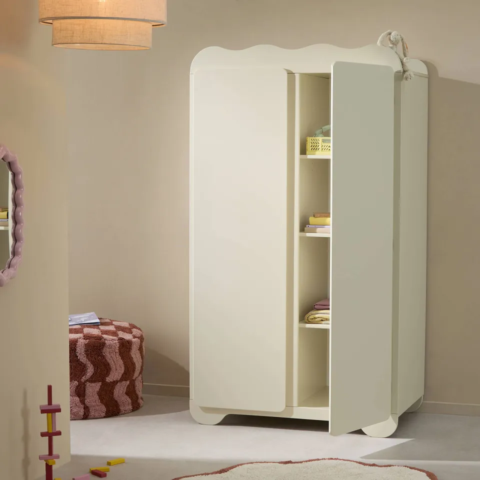 NOUS Kids Wave kledingkast beige, foto 4