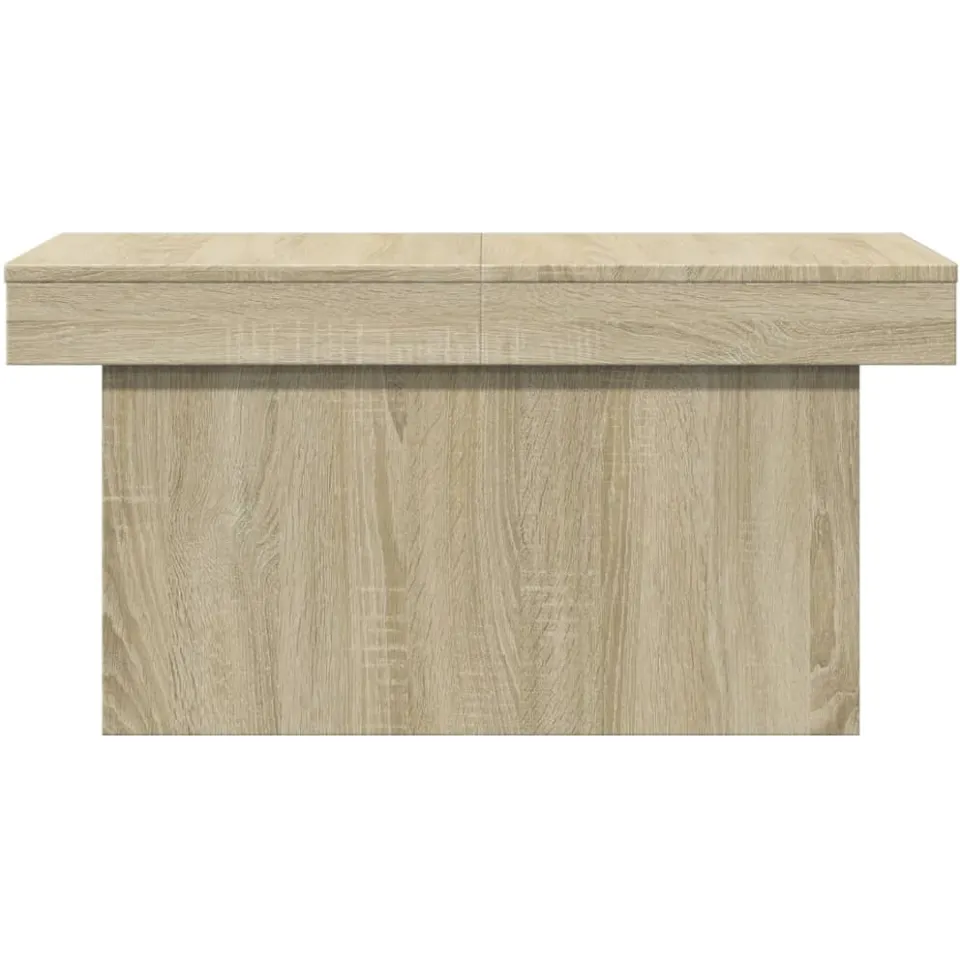 vidaXL Salontafel 100x55x40 cm bewerkt hout sonoma eikenkleurig Bruin