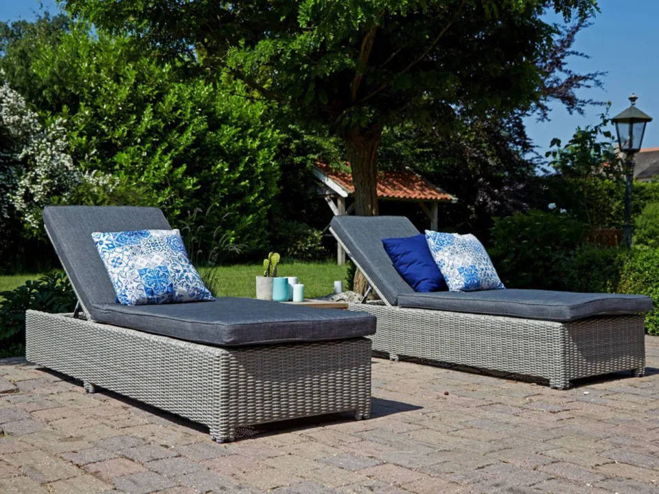 Intenso Furniture Intenso Carpino ligbed met wiel grijs, foto 2
