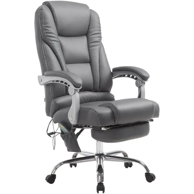 Luxe Comfort Bureaustoel - Verstelbaar - Grijs