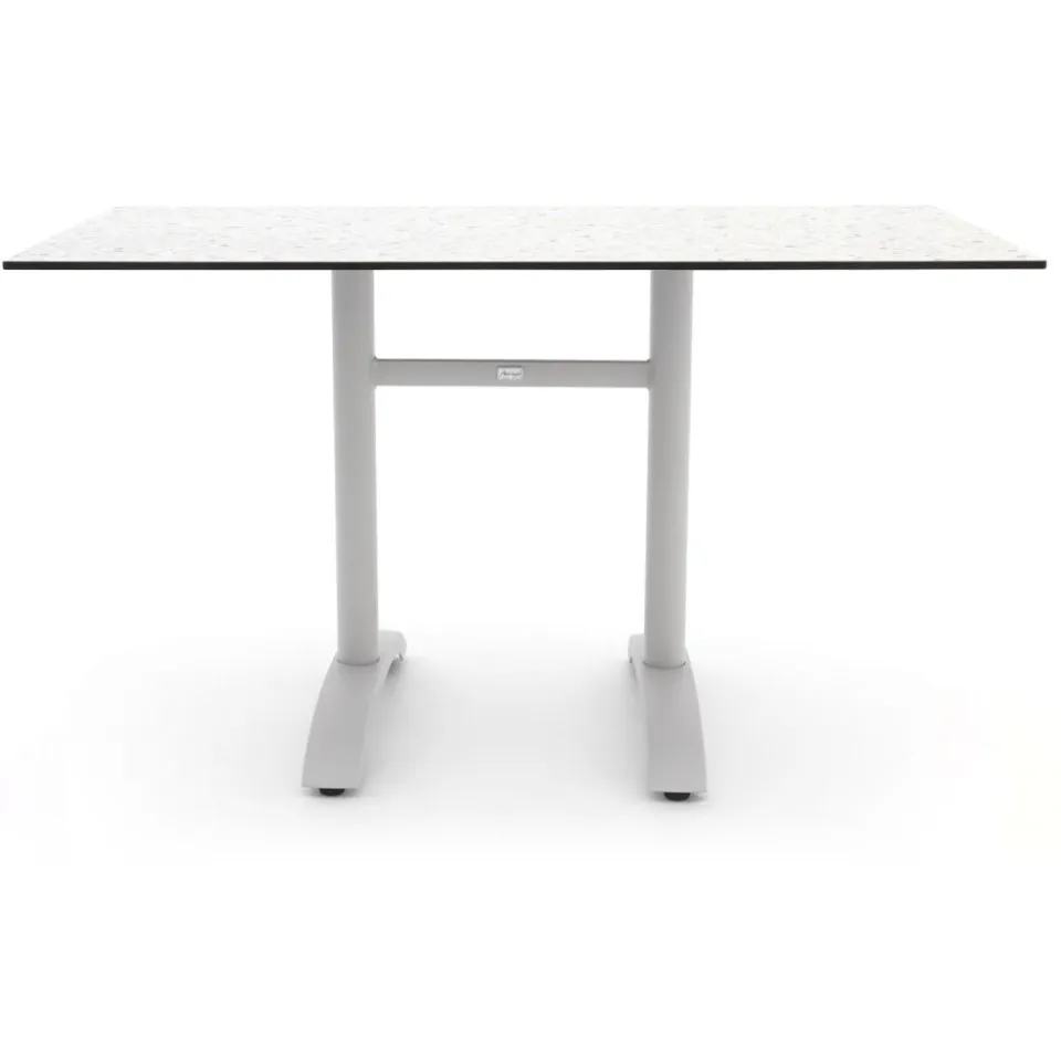 Bellagio tuinmeubelen Bellagio Lisio tuintafel 140x80x73cm wit