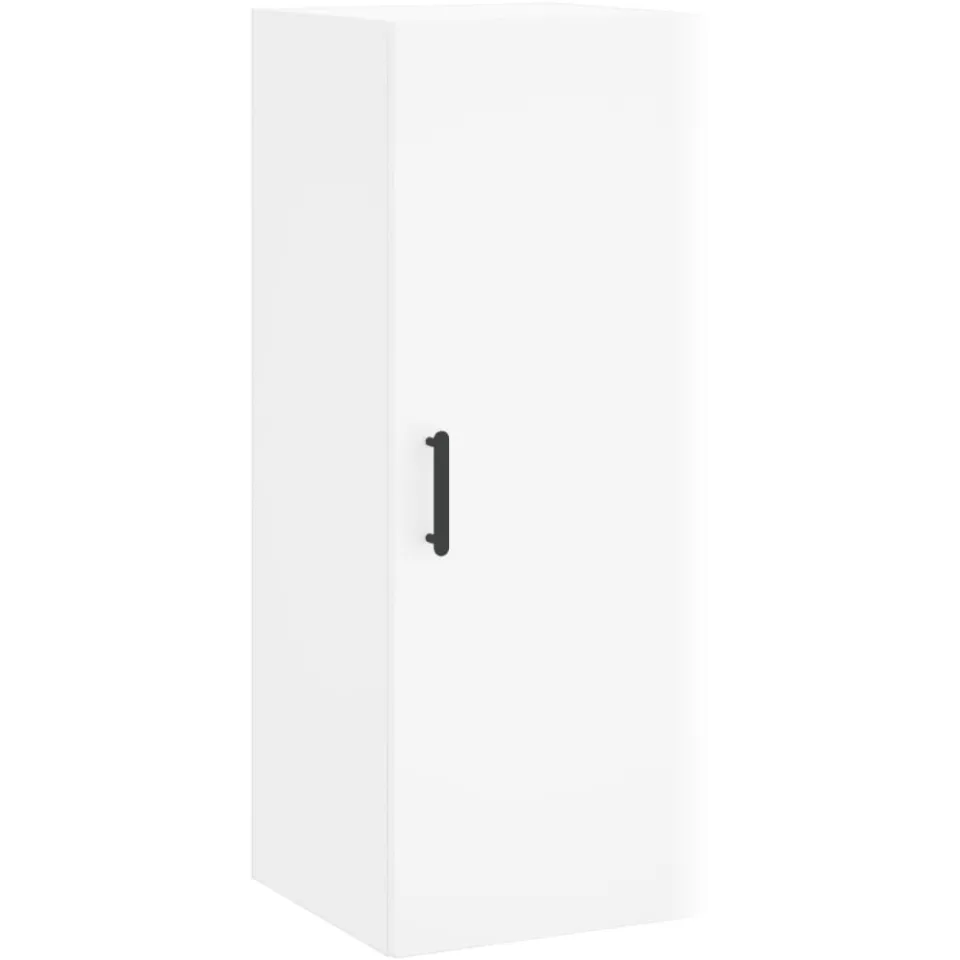 vidaXL Bovenkast 34,5x34x90 cm wit