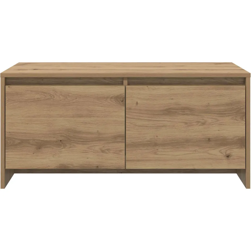 vidaXL Salontafel Artisanaal eiken 90 x 50 x 41,5 cm Bewerkt hout, foto 4