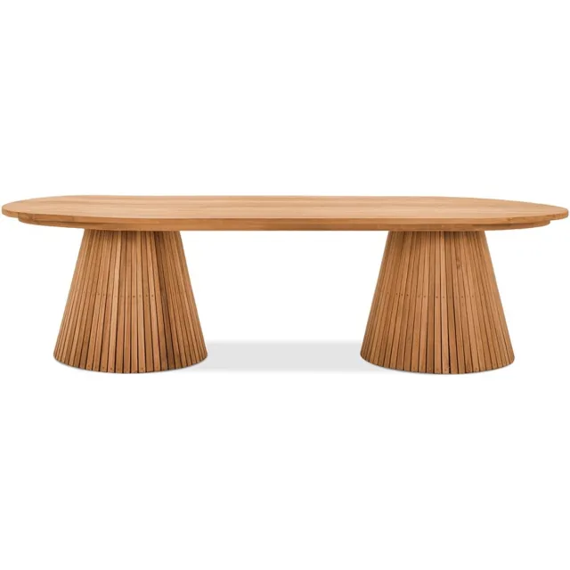 Benoa Tuintafel Ovaal Mirai 240 Naturel