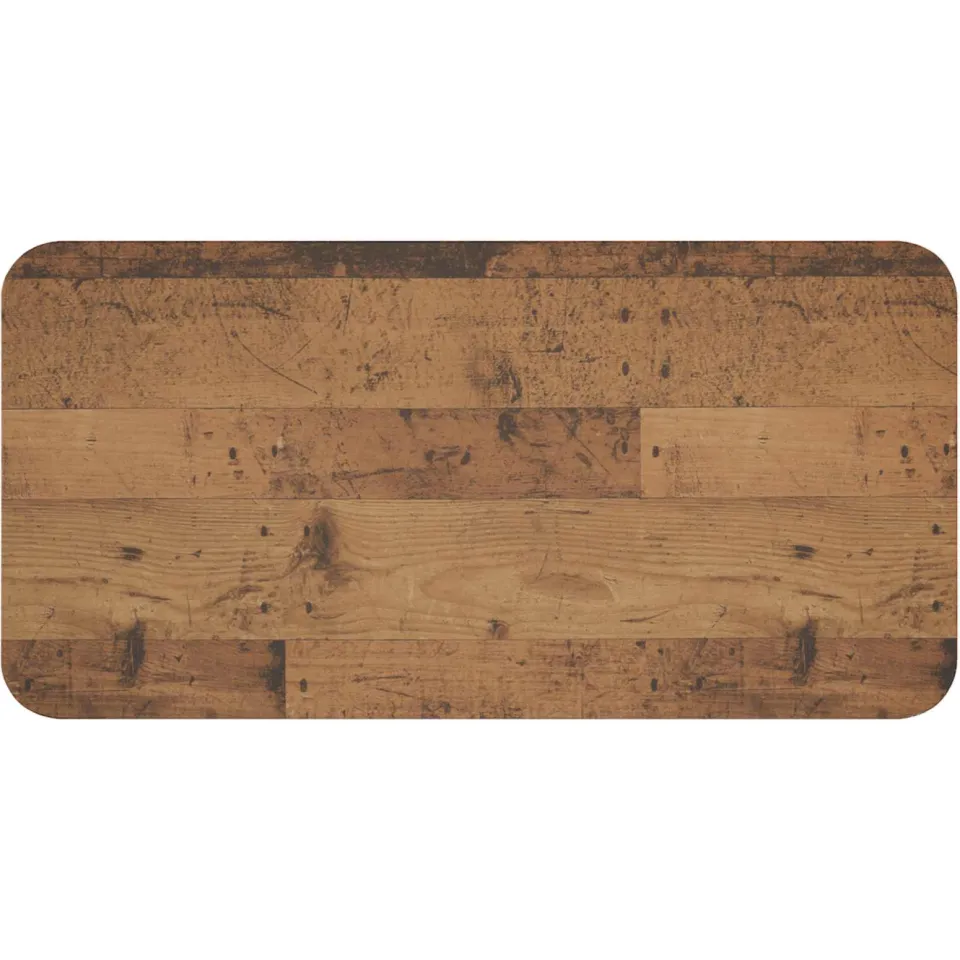 vidaXL Salontafel Oud hout 100 x 50 x 45 cm Bewerkt hout bruin, foto 4