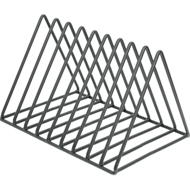 LOFT42 Paper Tijdschriftenrek Staand - Metaal - Mat Zwart - 26x18x19