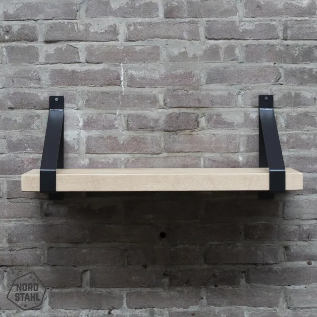 Nordstahl Shelf Brackets Zwart
