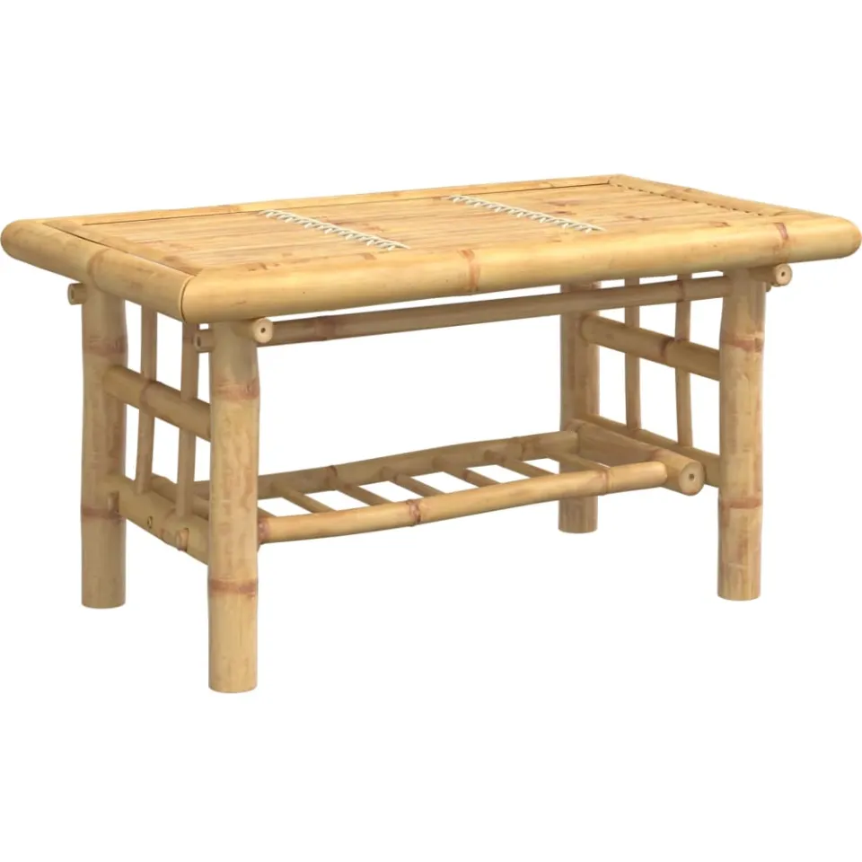 vidaXL Salontafel 70x45x36 cm bamboe bruin, foto 4