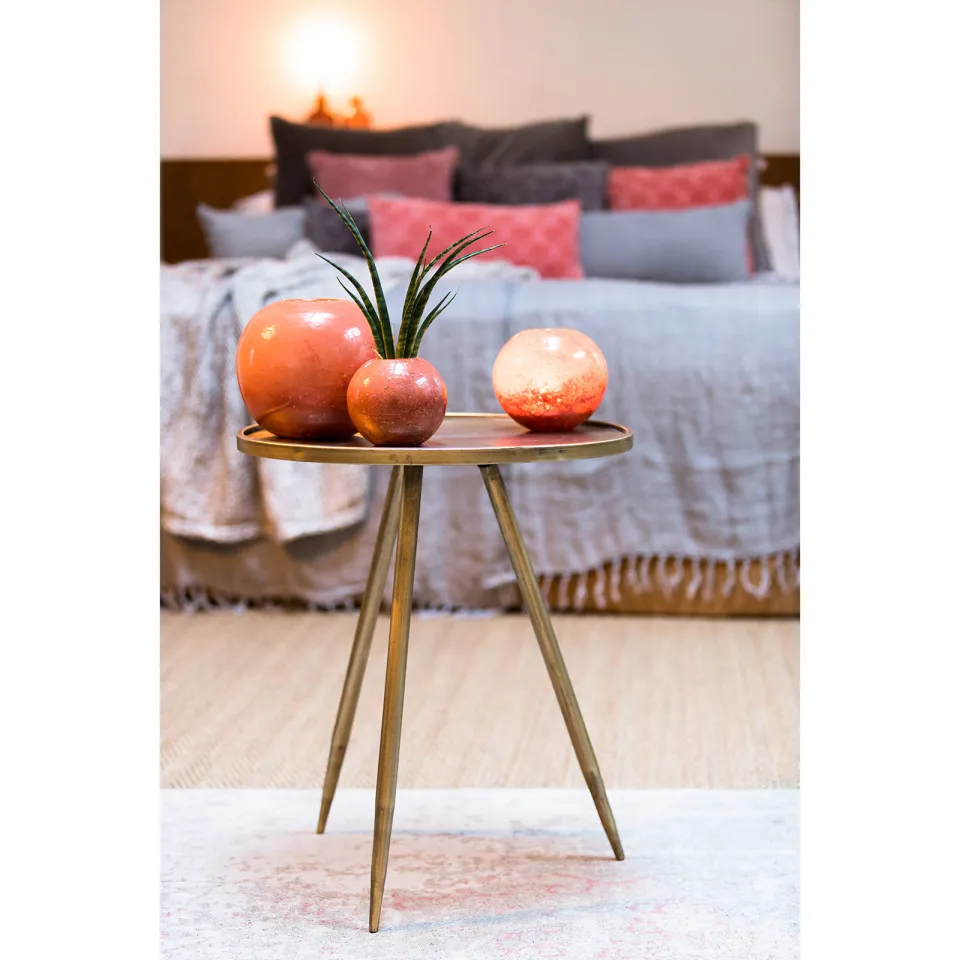Light & Living bijzettafel Envira goud, foto 3