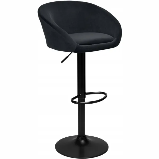 eHokery Hoker Paterson Zwart Velvet - Stijlvol en comfortabel