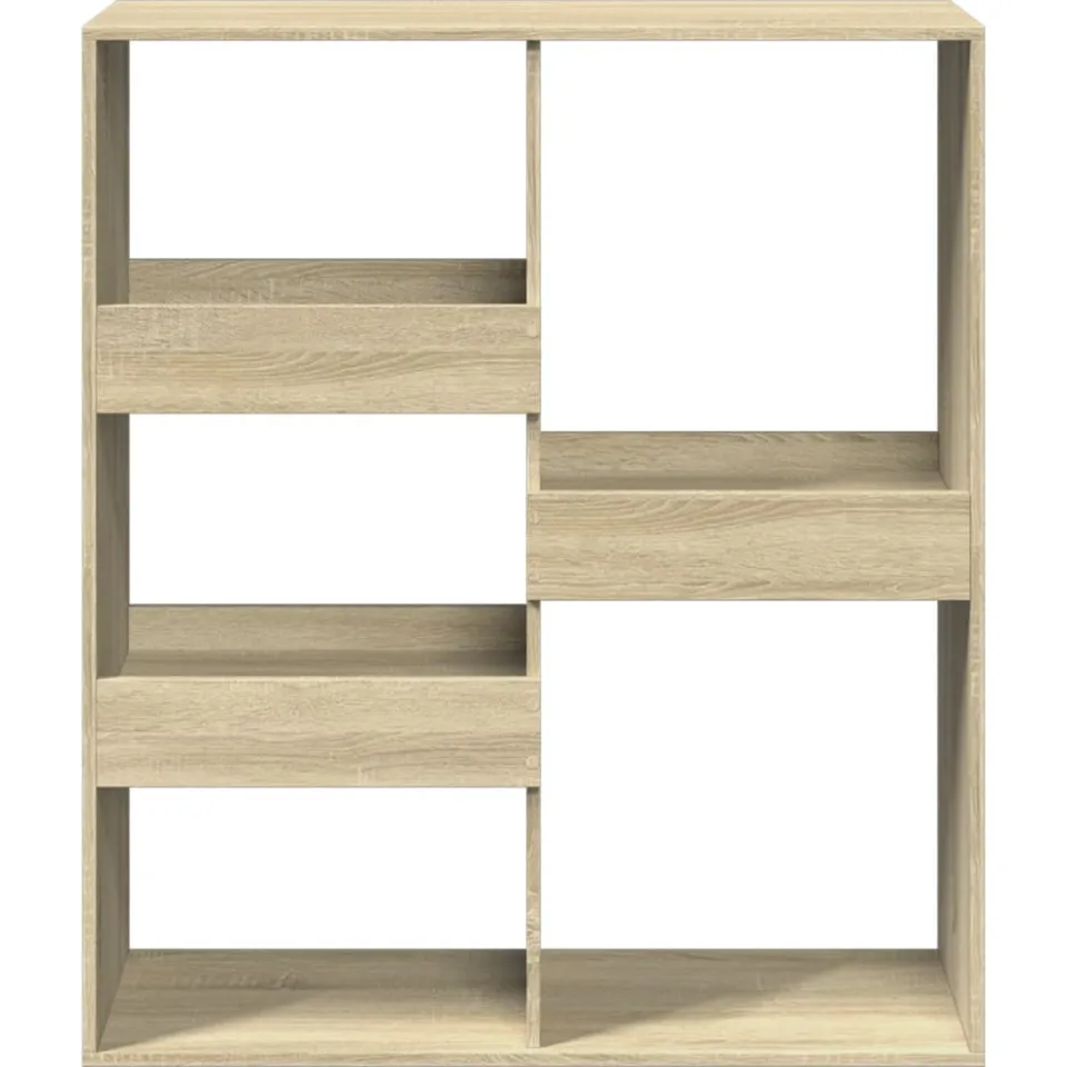 vidaXL Kamerscherm 100x33x115 cm bewerkt hout sonoma eikenkleurig Bruin