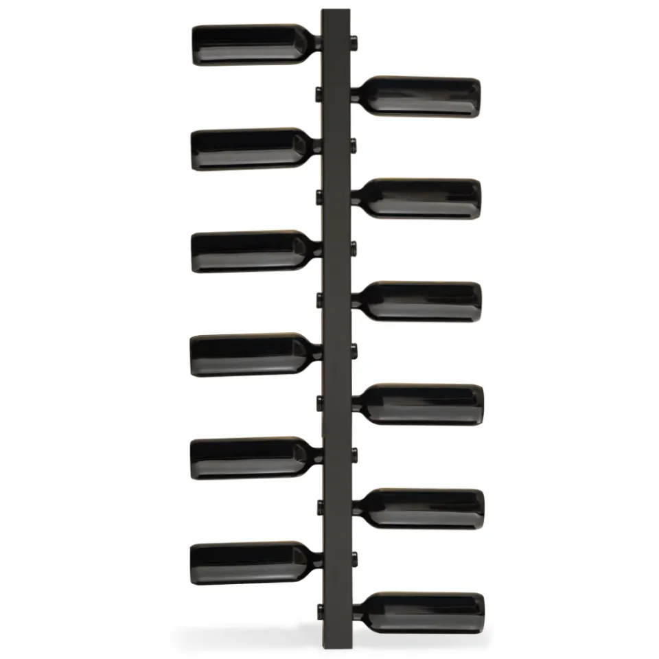Steelful VINOVA Wijnrek - Zwart / 12 Flessen - 112.5 cm (Lengte)