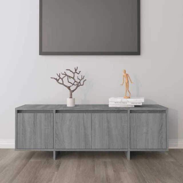 vidaXL Tv-meubel 120x30x40,5 cm bewerkt hout grijs sonoma eikenkleurig, foto 2