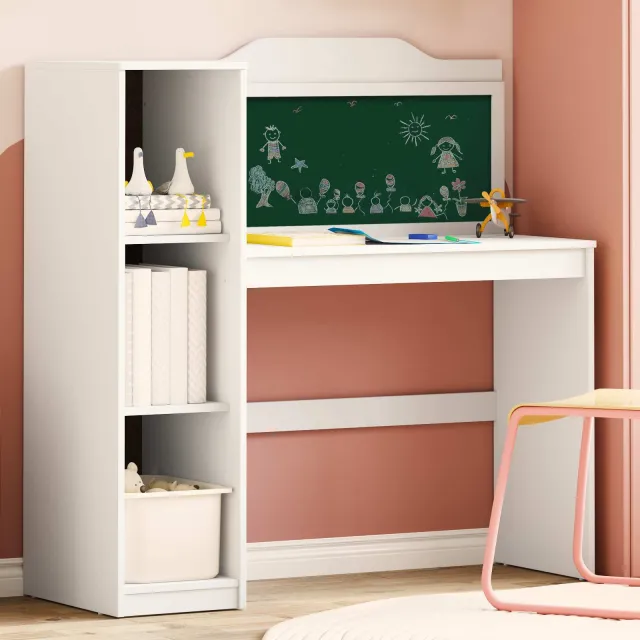 vidaXL Creatieve opslag voor kinderen ROROS Wit Bewerkt hout, foto 2