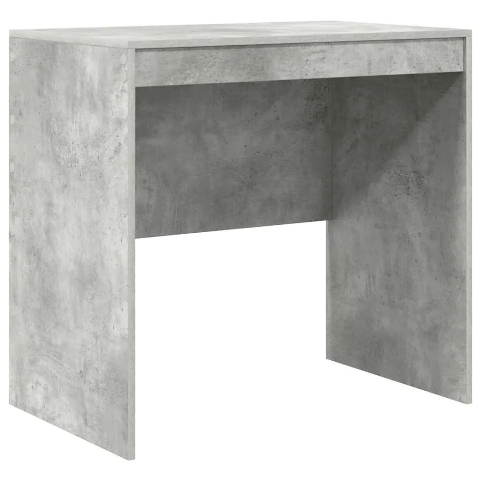 vidaXL Bureau Beton Grijs 80 x 50 x 76 cm, foto 3