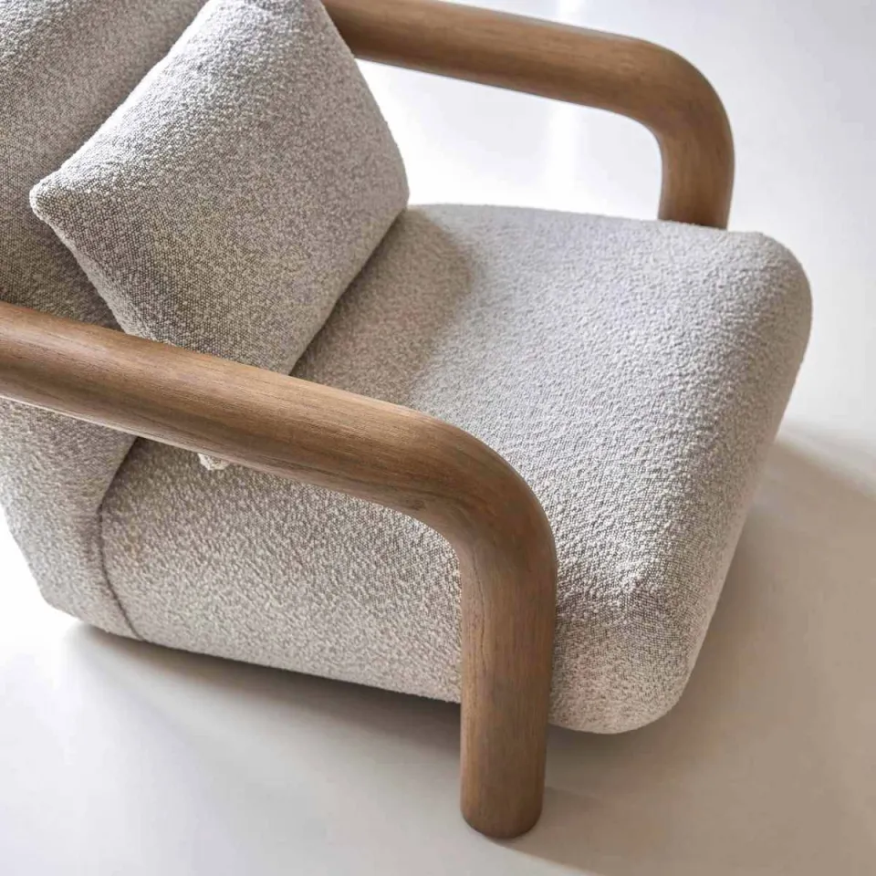 Tikamoon Nina - Fauteuil Beige