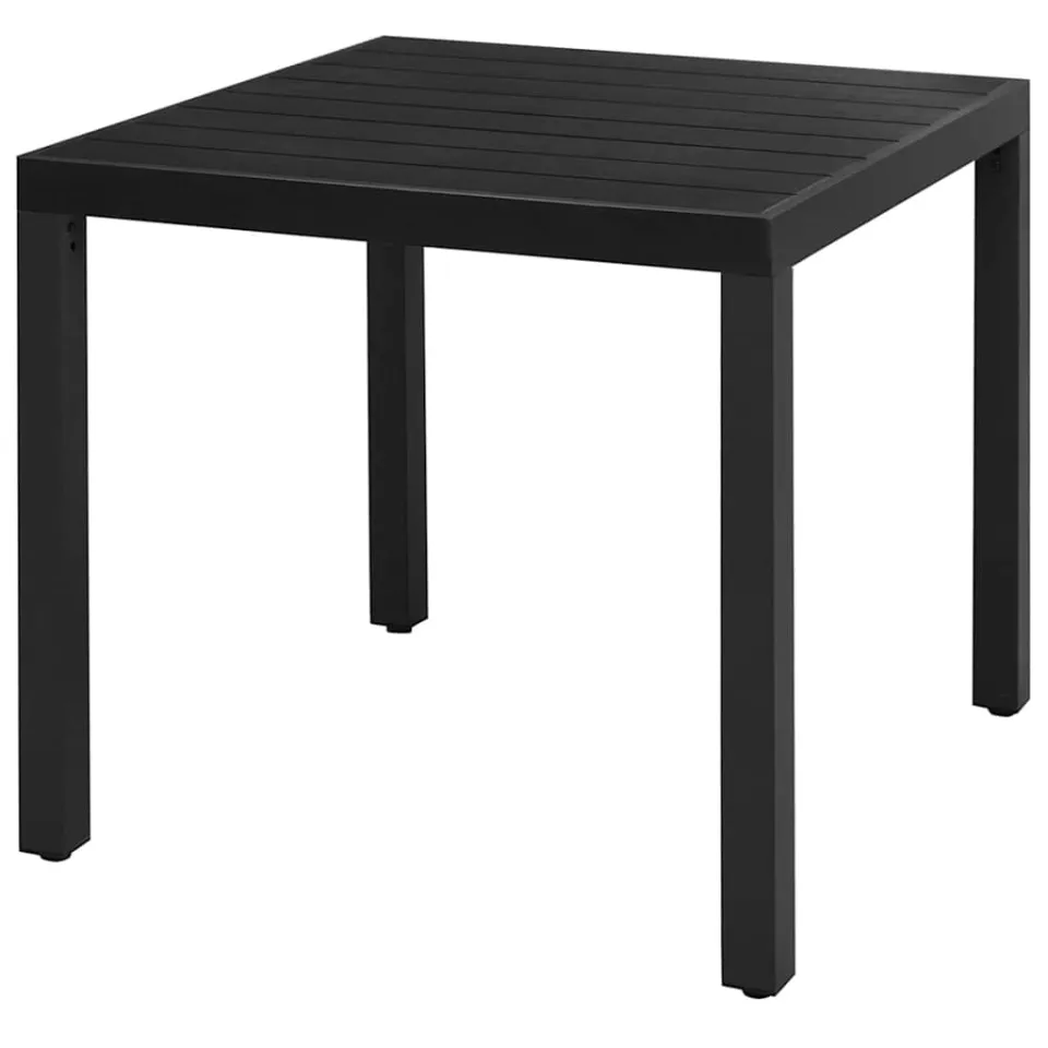 vidaXL 3-delige Tuinset PVC-rattan zwart, foto 3