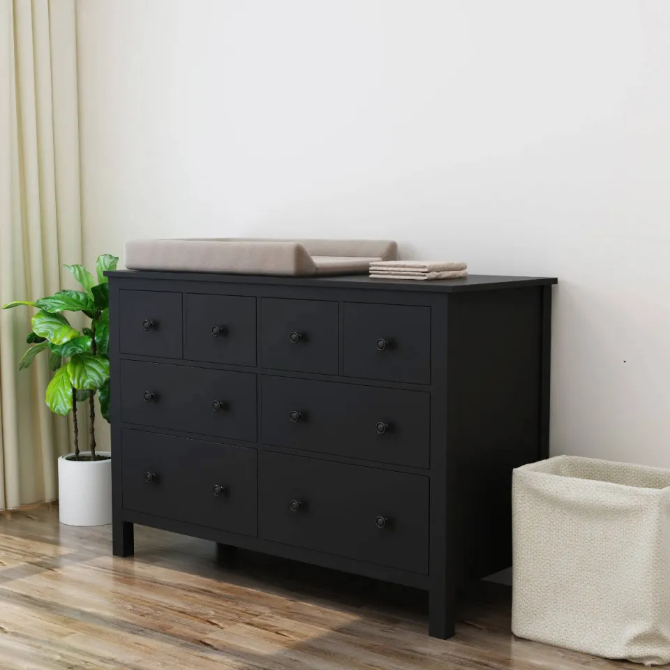 Cabino commode Bretagne zwart, foto 3