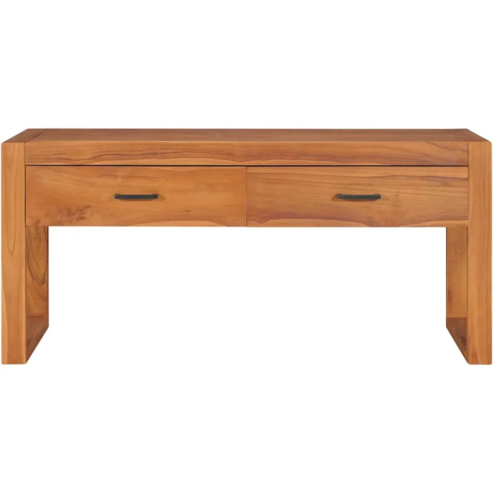 vidaXL Tv-meubel 100x40x45 cm teakhout bruin, foto 2