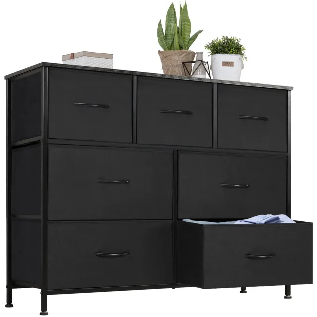UrbanSelect Ladekast - Kast - 100 x 30 x 77 cm - Zwart