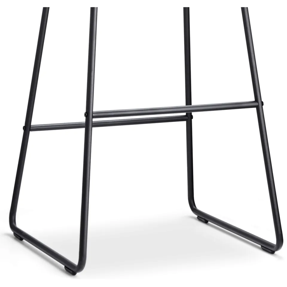 Nolon Nino-Pip barkruk wit - zwart onderstel - 65 cm, foto 5