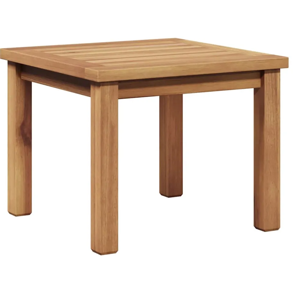 vidaXL Salontafel Bruin 45 x 45 x 36 cm Massief Teakhout, foto 3