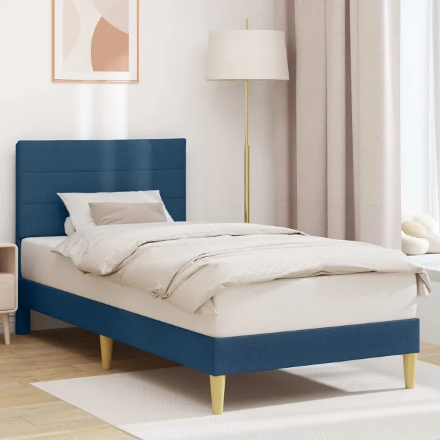 vidaXL Bedframe Blauw 80 x 200 cm Stof