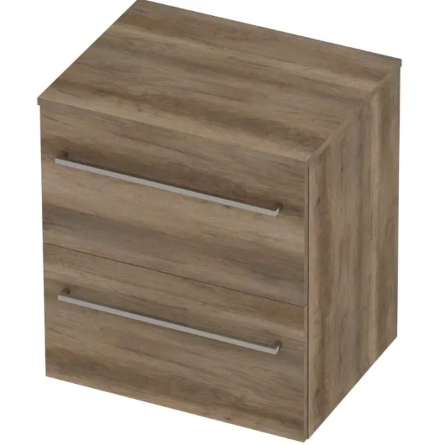 Basic-Line Deck 46 Badmeubelset Voor Grepen 60x46x66 cm Scotch Oak Eiken