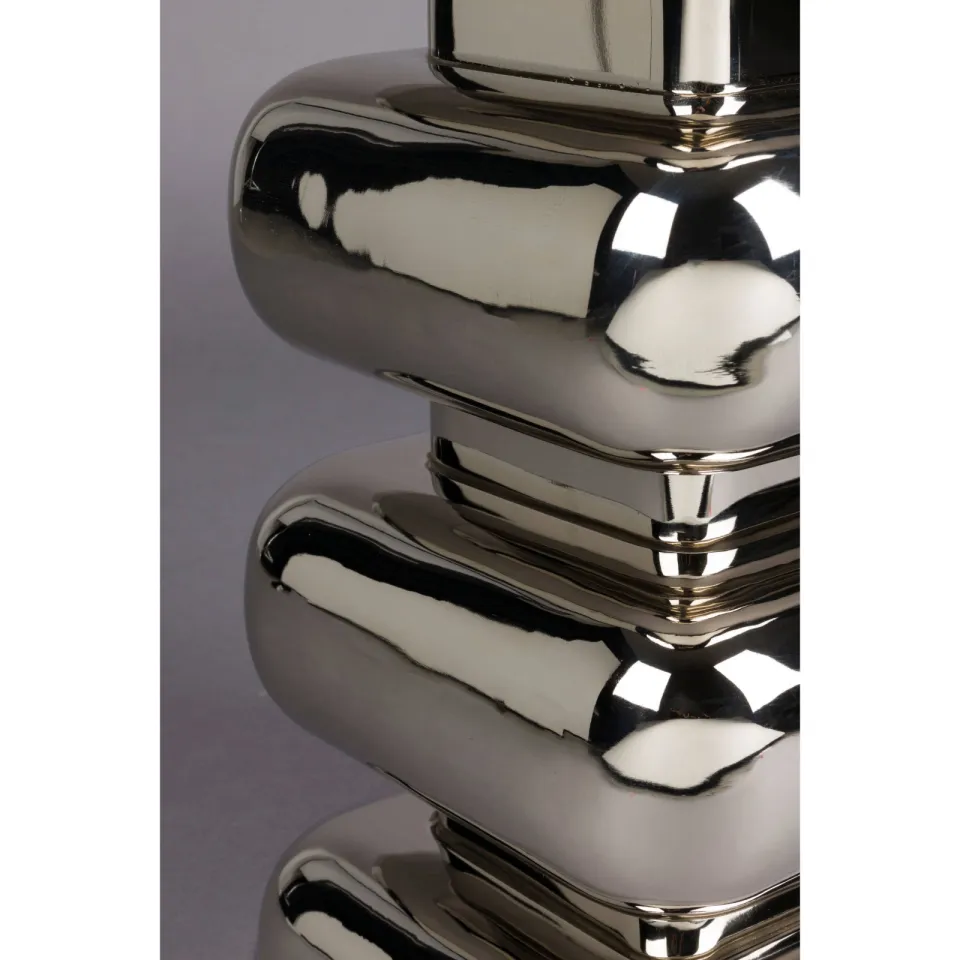 Dutchbone Stubby bijzettafel zilver, foto 7