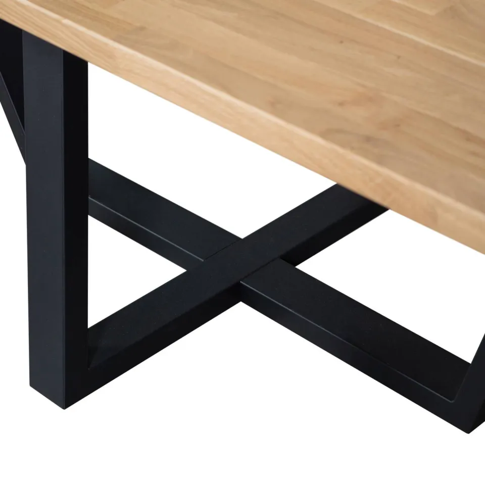 WOOOD Combi-Tablo Tafelblad - Eiken - Naturel - 77x240x100, foto 4
