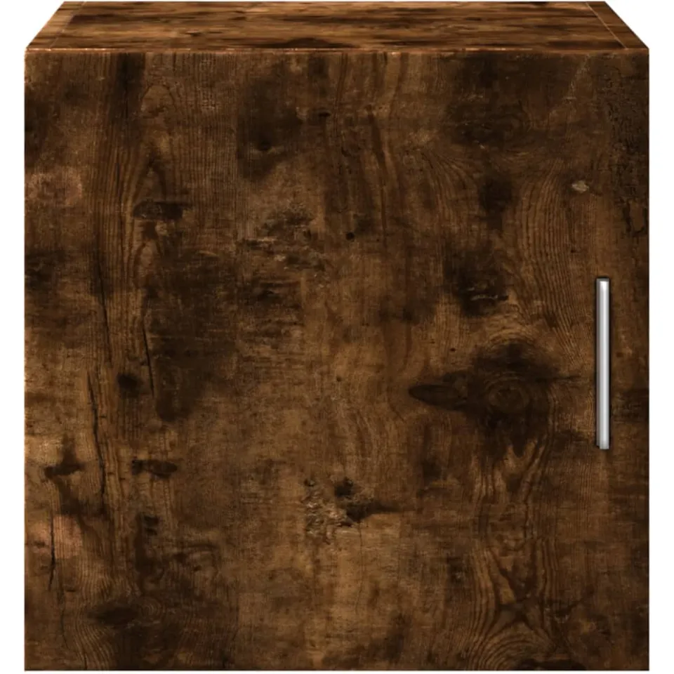 vidaXL Wandkast 40x42,5x40 cm bewerkt hout gerookt eikenkleurig, foto 4