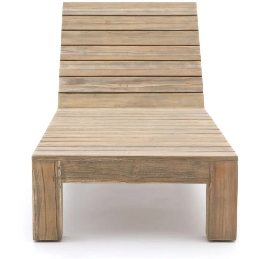 ROUGH Furniture ROUGH-X ligbed set 3-delig bruin, foto 5