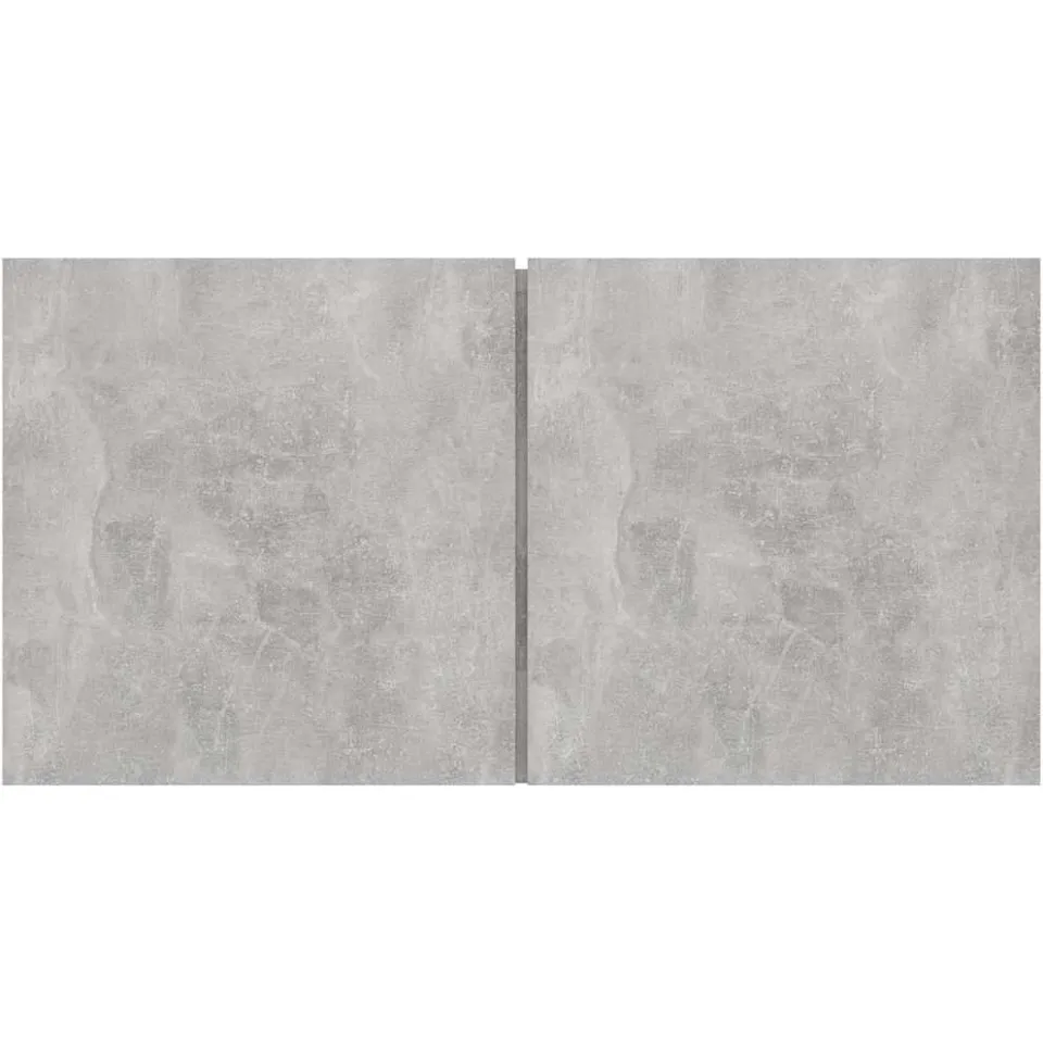 vidaXL Tv-hangmeubelen 3 st 60x30x30 cm betongrijs grijs, foto 4