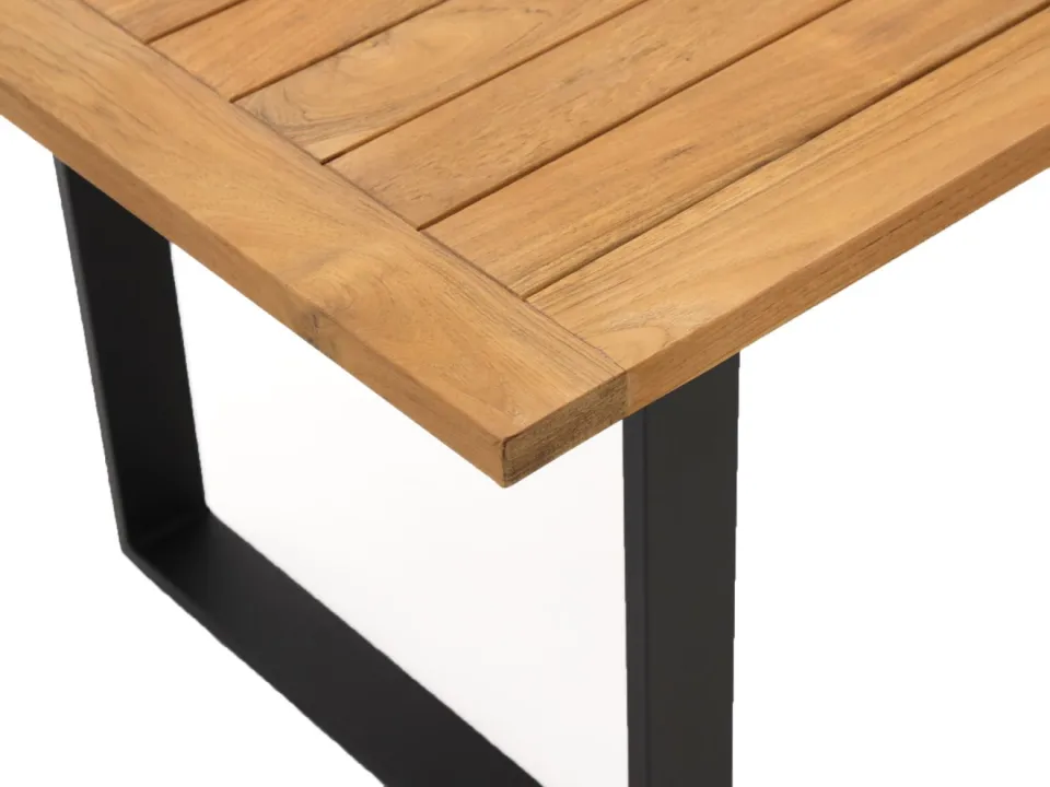 Apple Bee Condor tuintafel 190 x 95 cm zwart, foto 4