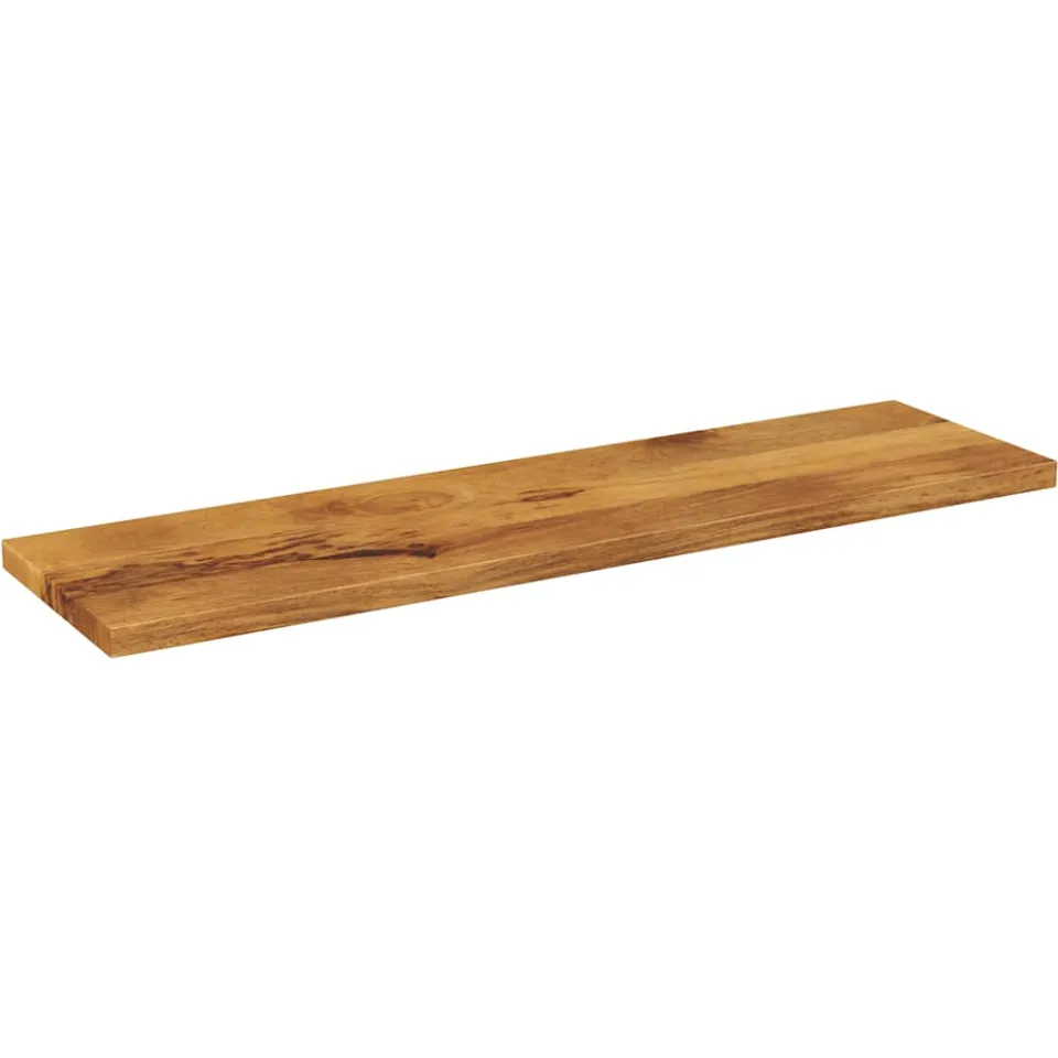 vidaXL Tafelblad rechthoekig 100x20x3,8 cm massief mangohout Bruin