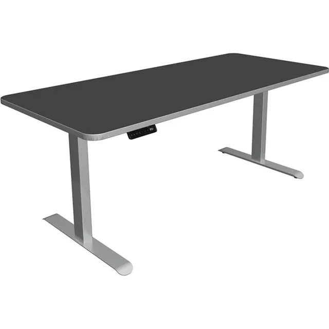 Kerkmann Zit sta bureau Move-3 premium antraciet 180x80cm