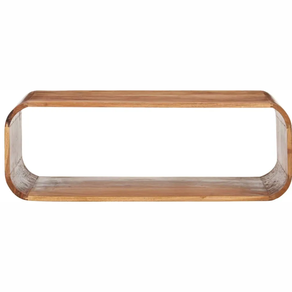 vidaXL Salontafel 90x50x30 cm massief acaciahout Bruin