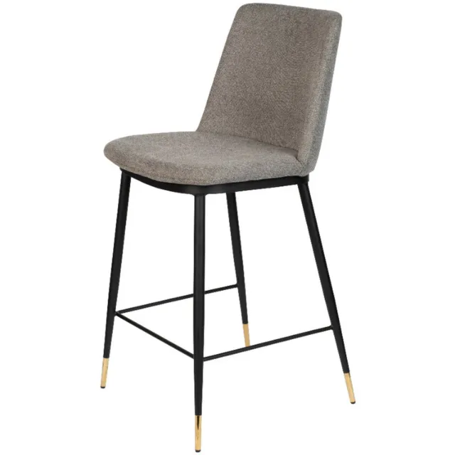 Puur Larvik counter barstoel 65 cm lichtgrijs
