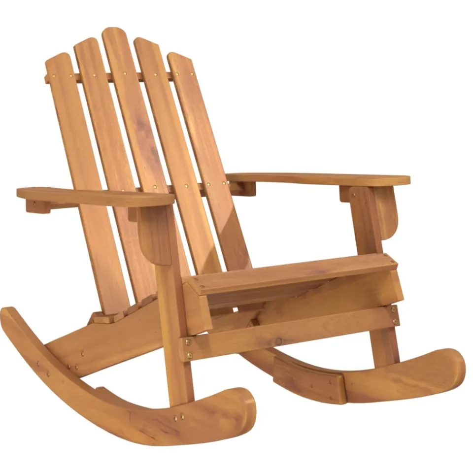 vidaXL 3-delige Loungeset Adirondack massief acaciahout bruin, foto 3