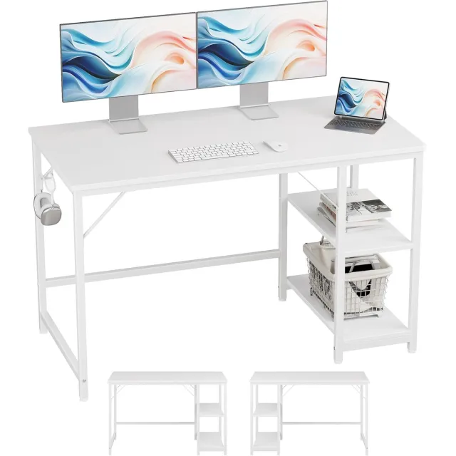 Ibenzoa Multifunctionele Bureauopstelling met Opbergruimte en Accessoires voor Productiviteit wiy