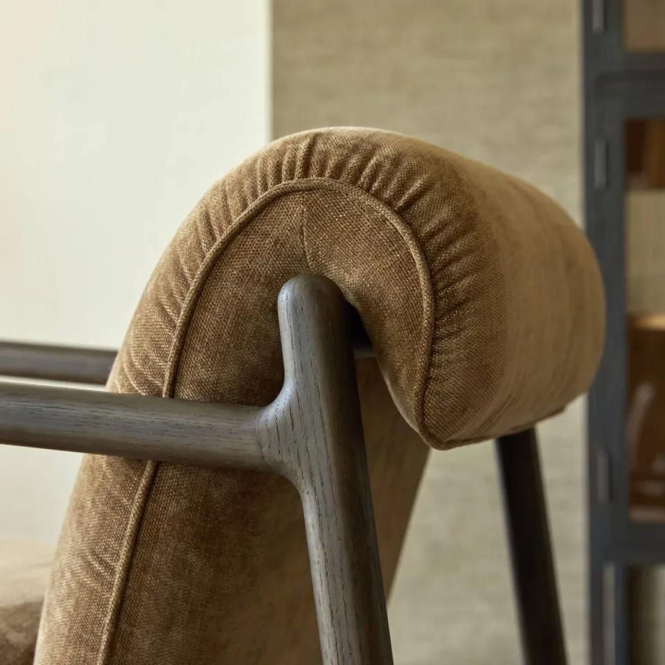 Tikamoon Emma - Fauteuil bruin, foto 4