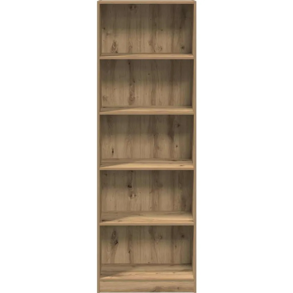 vidaXL Boekenkast Artisian Oak 60x24x176 cm bewerkt hout, foto 3