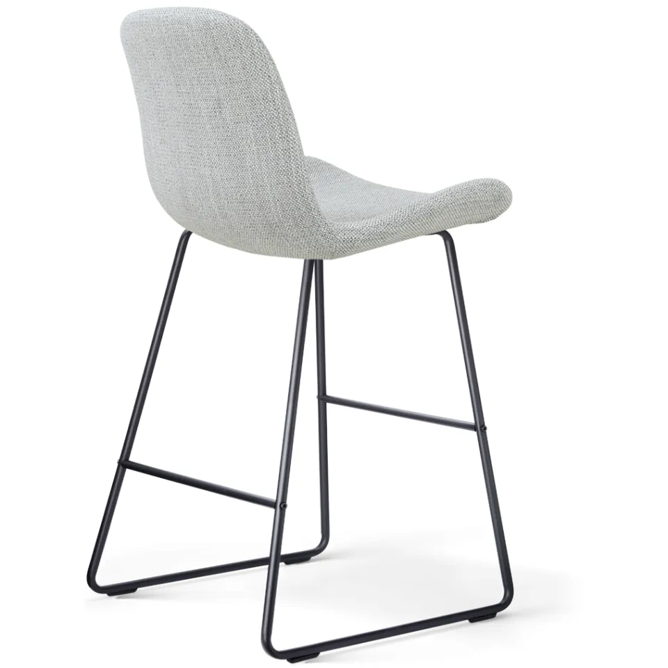 Nolon Nino-Fé barkruk grijs melange - zwart onderstel - 65 cm, foto 3