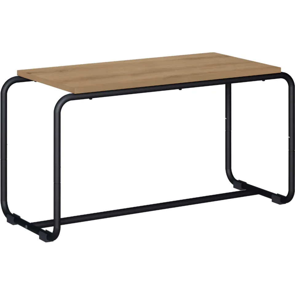 vidaXL TV-standaard 80 x 35.5 x 42 cm Artisanaal eiken Bewerkt hout, foto 3